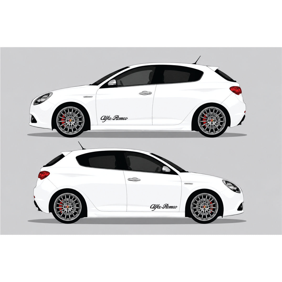 Alfa Romeo logo auto nalepnica