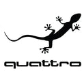 Audi Quattro auto nalepnica sa motivom guštera

Image Title: